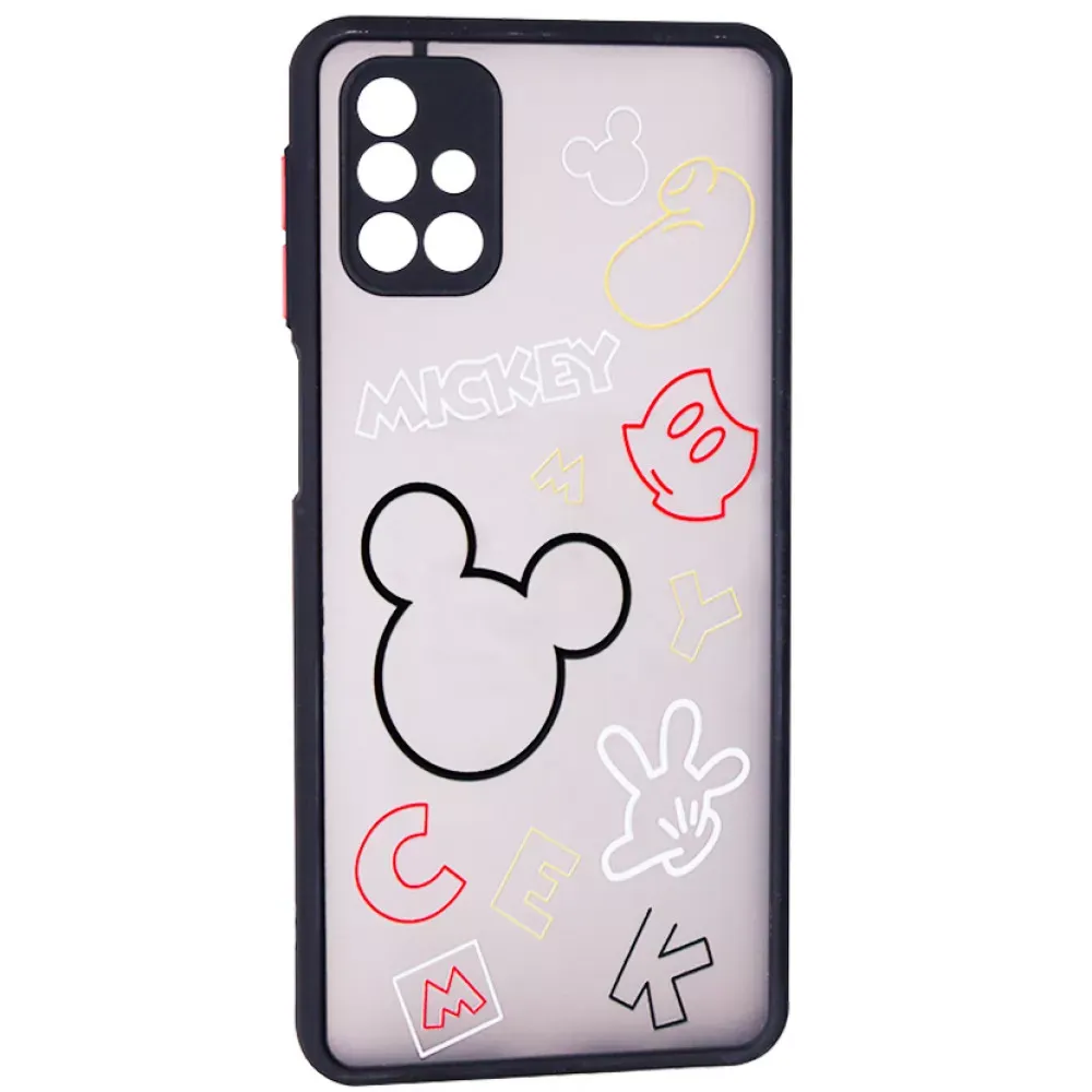 Stickers Series TPU Case Samsung M31S — Black — Различные Samsung M31S