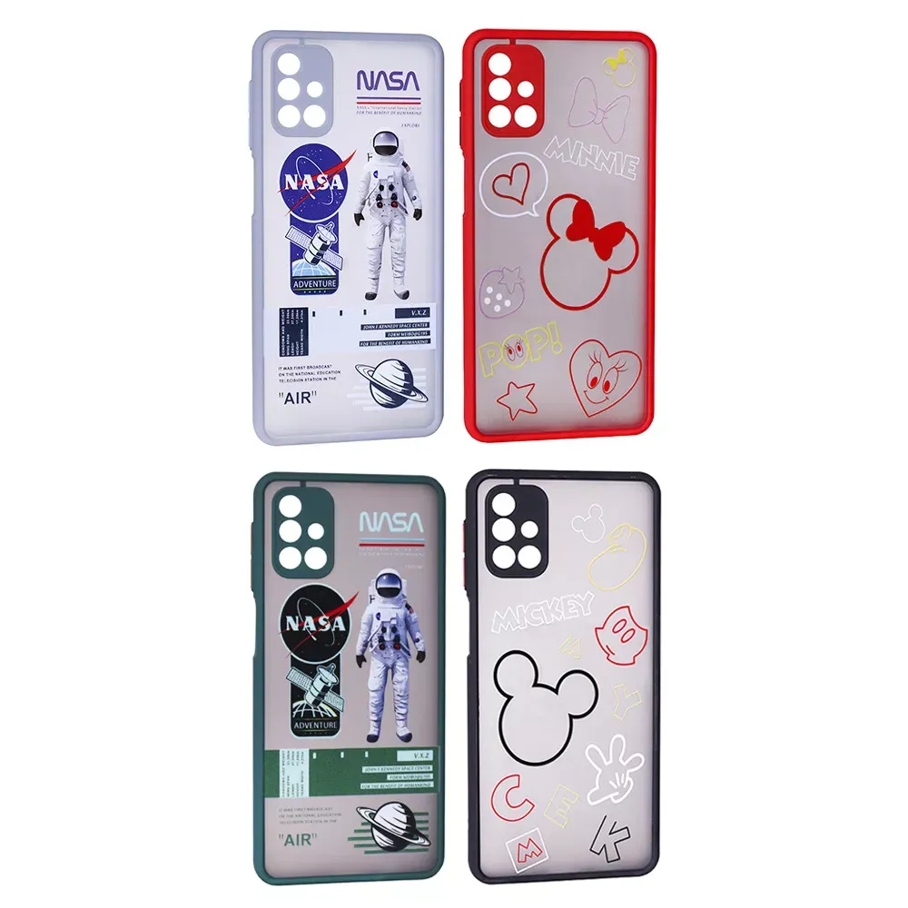 Stickers Series TPU Case Samsung M31S — Black - фото 3
