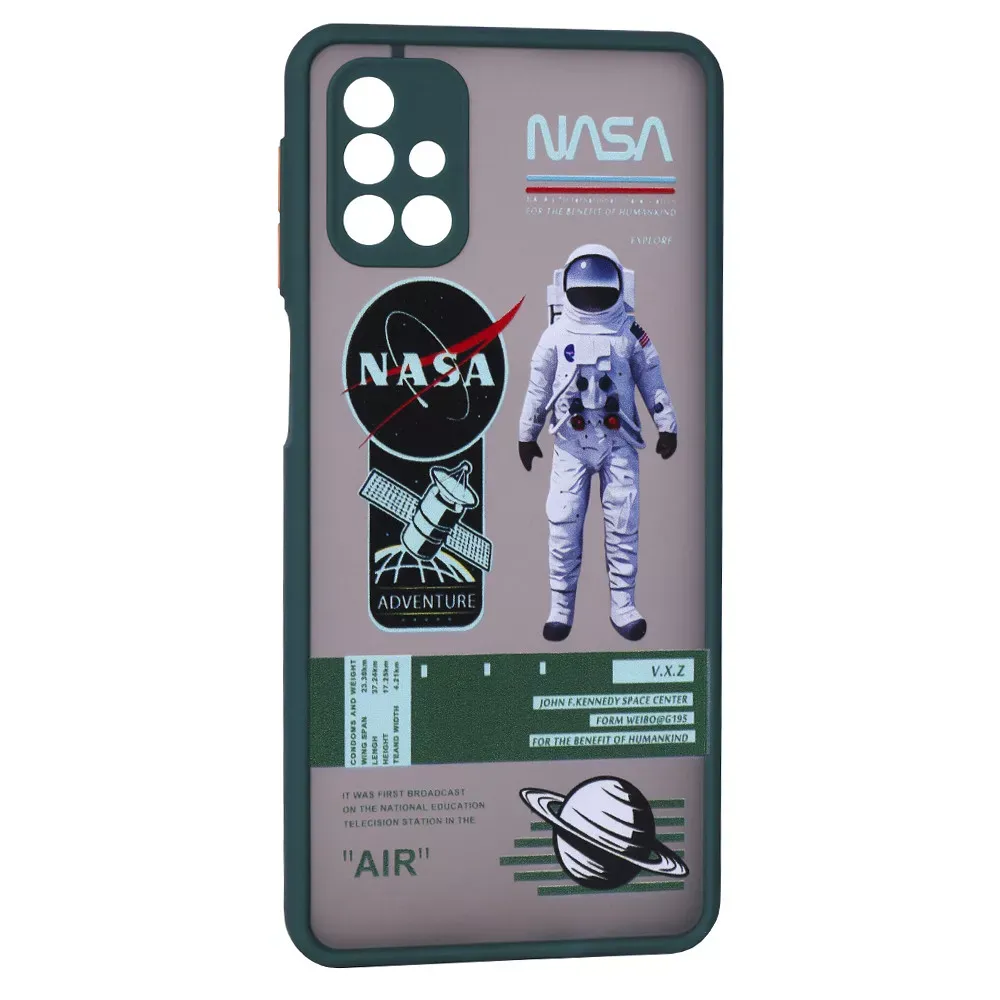 Stickers Series TPU Case Samsung M31S — Lilac — фото 4