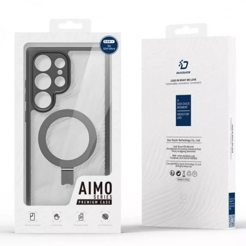 Aimo Mag Series TPU Case with Magnetic Stand — Samsung S25 — фото 3
