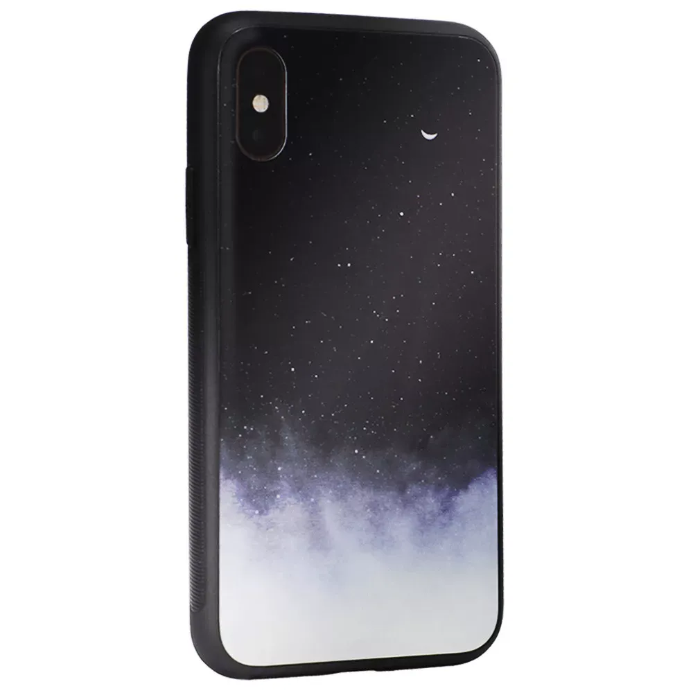 Glass with print TPU Case Samsung M20 2019(M205F) — Space — Различные Samsung M20 2019(M205F)