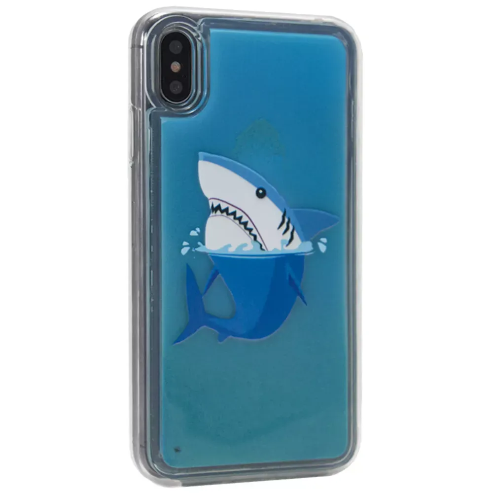 Liquid Glow Night With Print TPU Case SamsungA20 2019 — Shark — Различные Samsung A20 2019(A205)