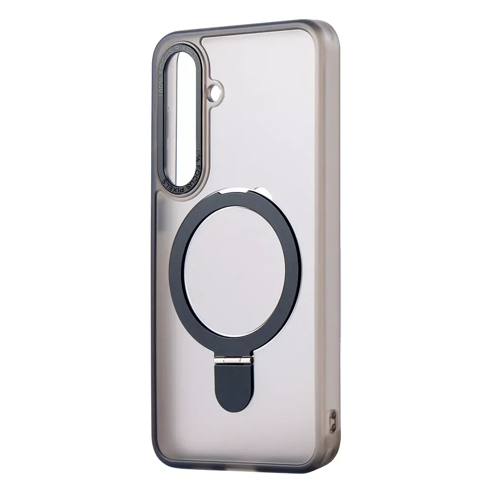 Matte Guard Ring Case With MagSafe Samsung S24 — Black — Различные Samsung S24