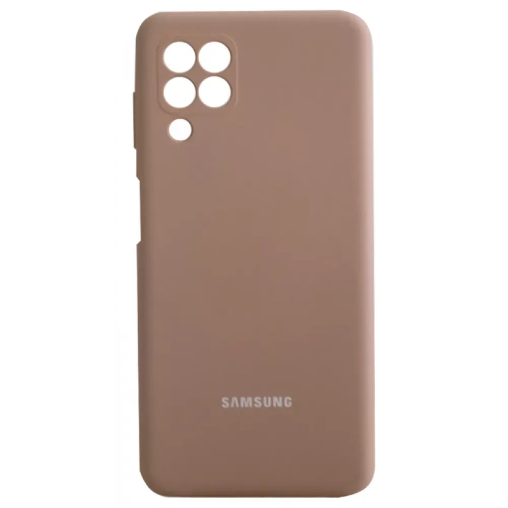 Original Silicone Case Samsung A22 (A225F) — Pink Sand