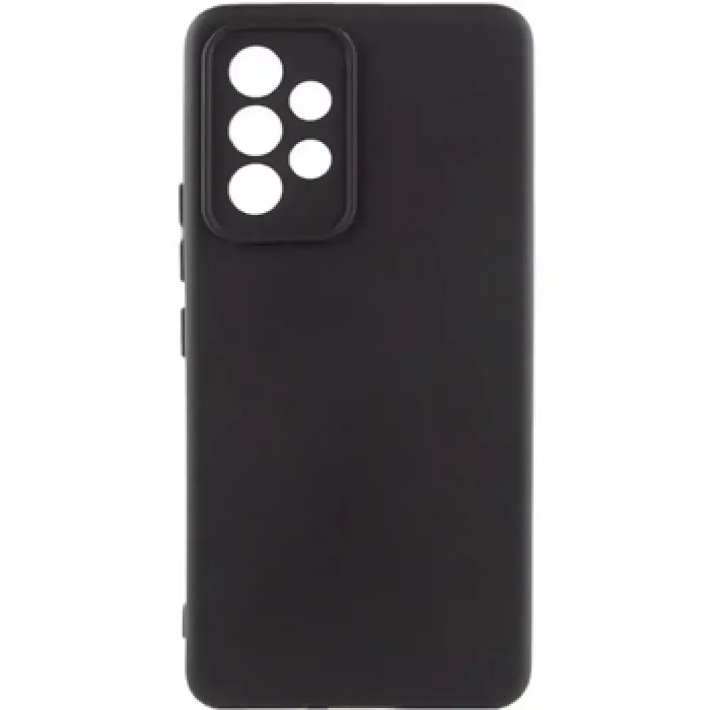 Original Silicone Case Samsung A33 (SM-A336) — Black — Различные Samsung A33 (SM-A336)