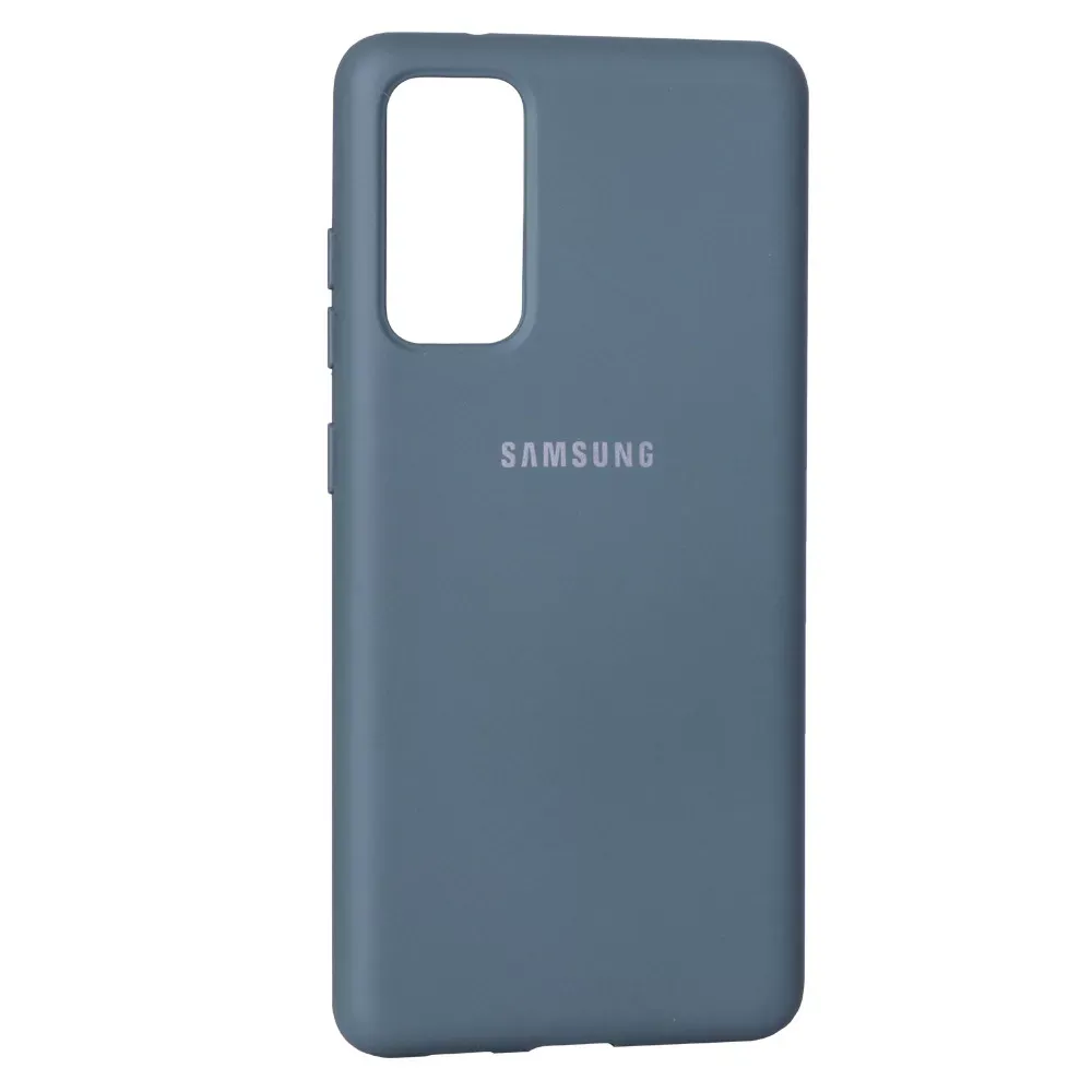 Original Silicone Case Samsung S20 FE — Gray Green — Различные Samsung S20 FE