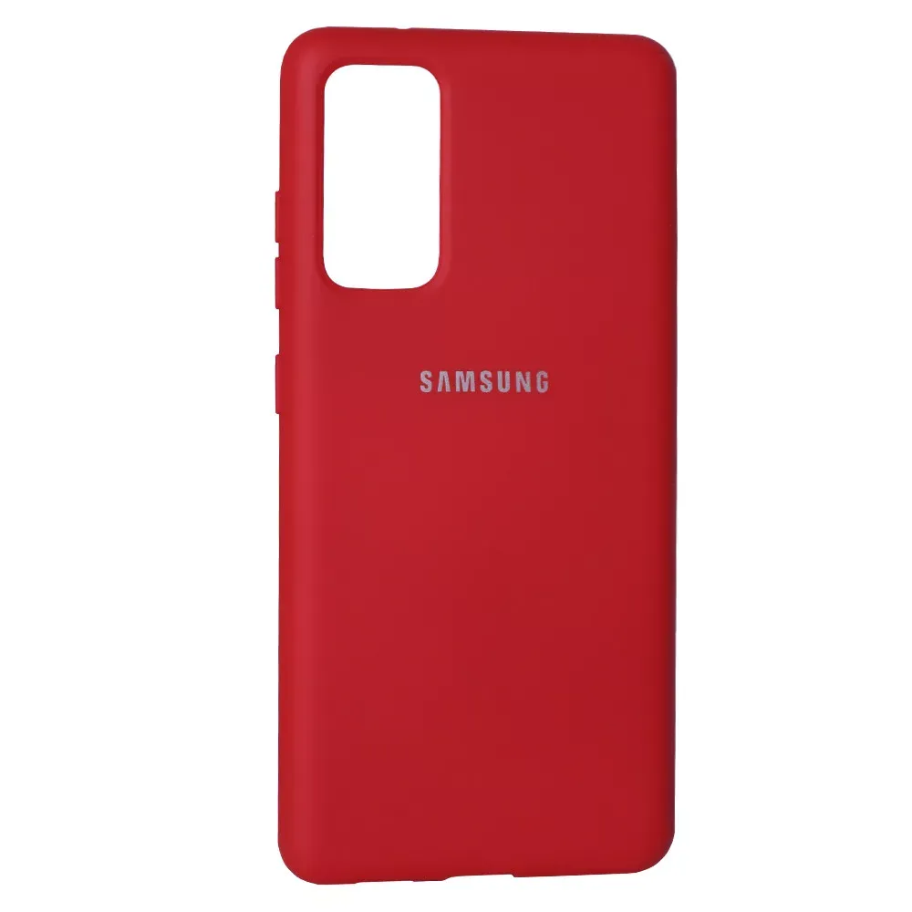 Original Silicone Case Samsung S20 FE — Red — Различные Samsung S20 FE