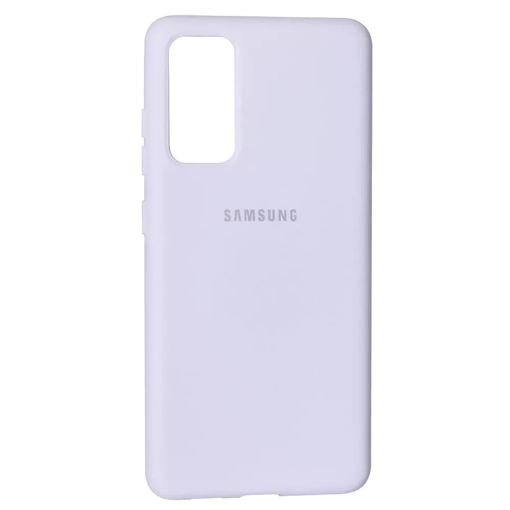 Original Silicone Case Samsung S20 FE — White — Различные Samsung S20 FE