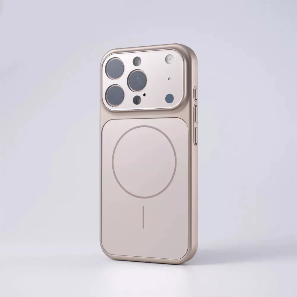 AG Glass Case With MagSafe — iPhone 15 Pro   — Desert Gold — Apple Apple iPhone 15 Pro