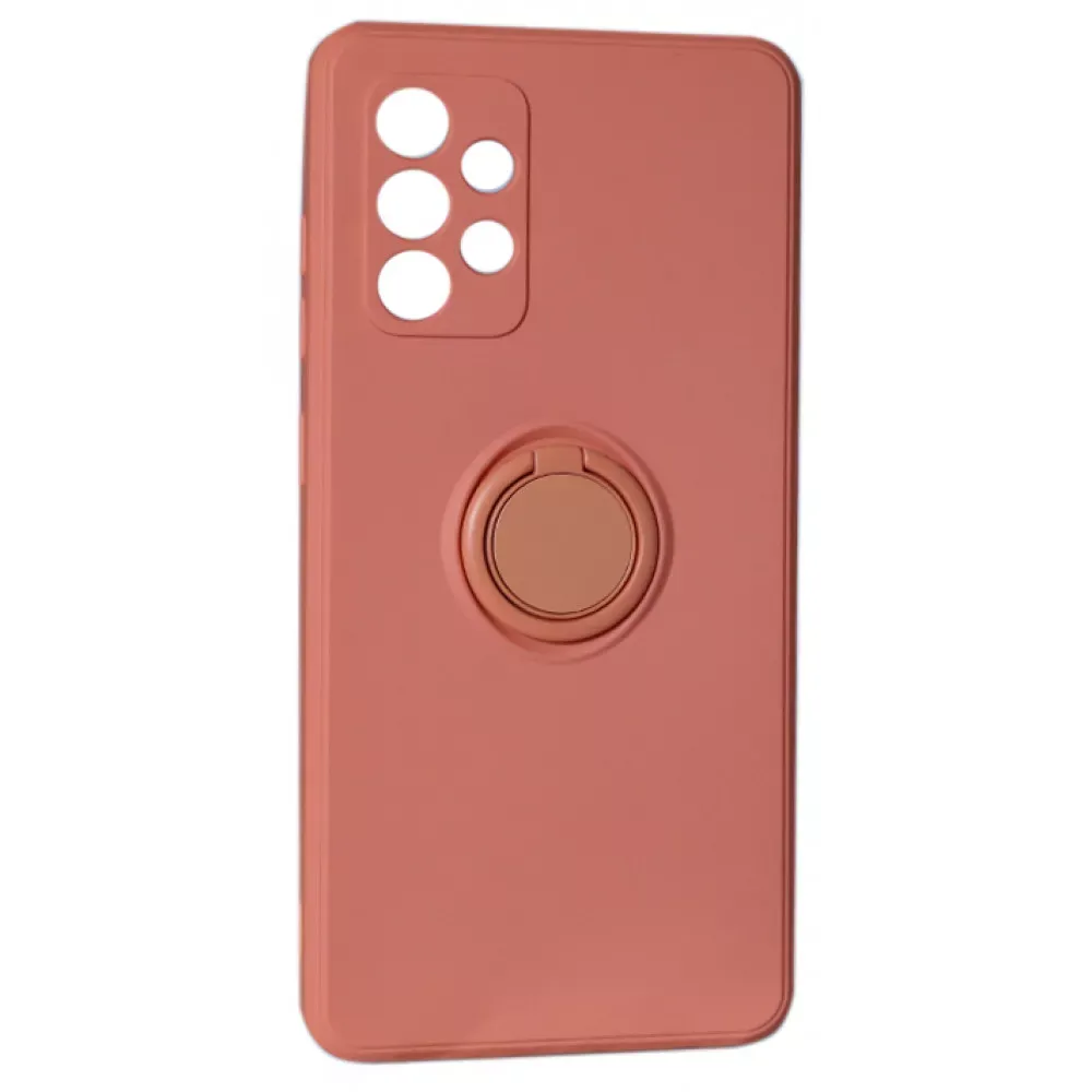 Ring Silicone Case Samsung A32 (A325F) — Peach — Различные Samsung A32 (A325F)