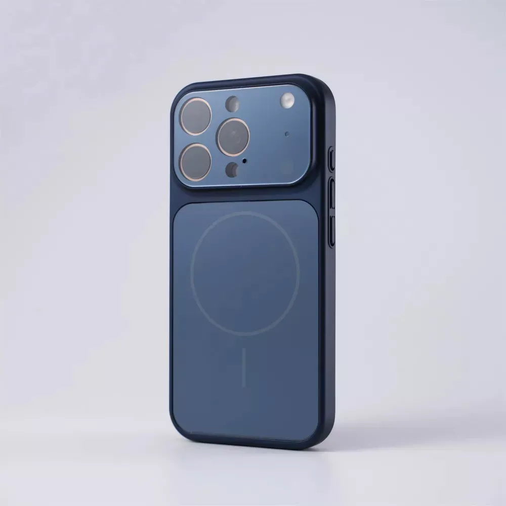 AG Glass Case With MagSafe — iPhone 17 Pro Max — Blue — Apple Apple iPhone 17 Pro Max