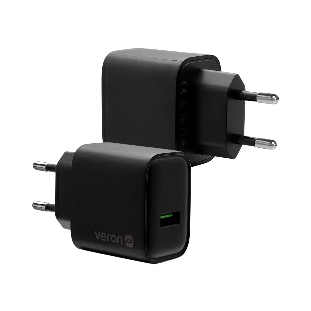 Home Charger | 18W | 1U | Micro Cable — Veron VR-C15Q — фото 4