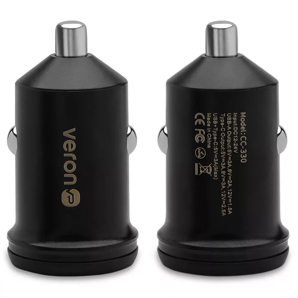 Car Charger 30W PD QC3.0 Veron CC-330 — фото 4
