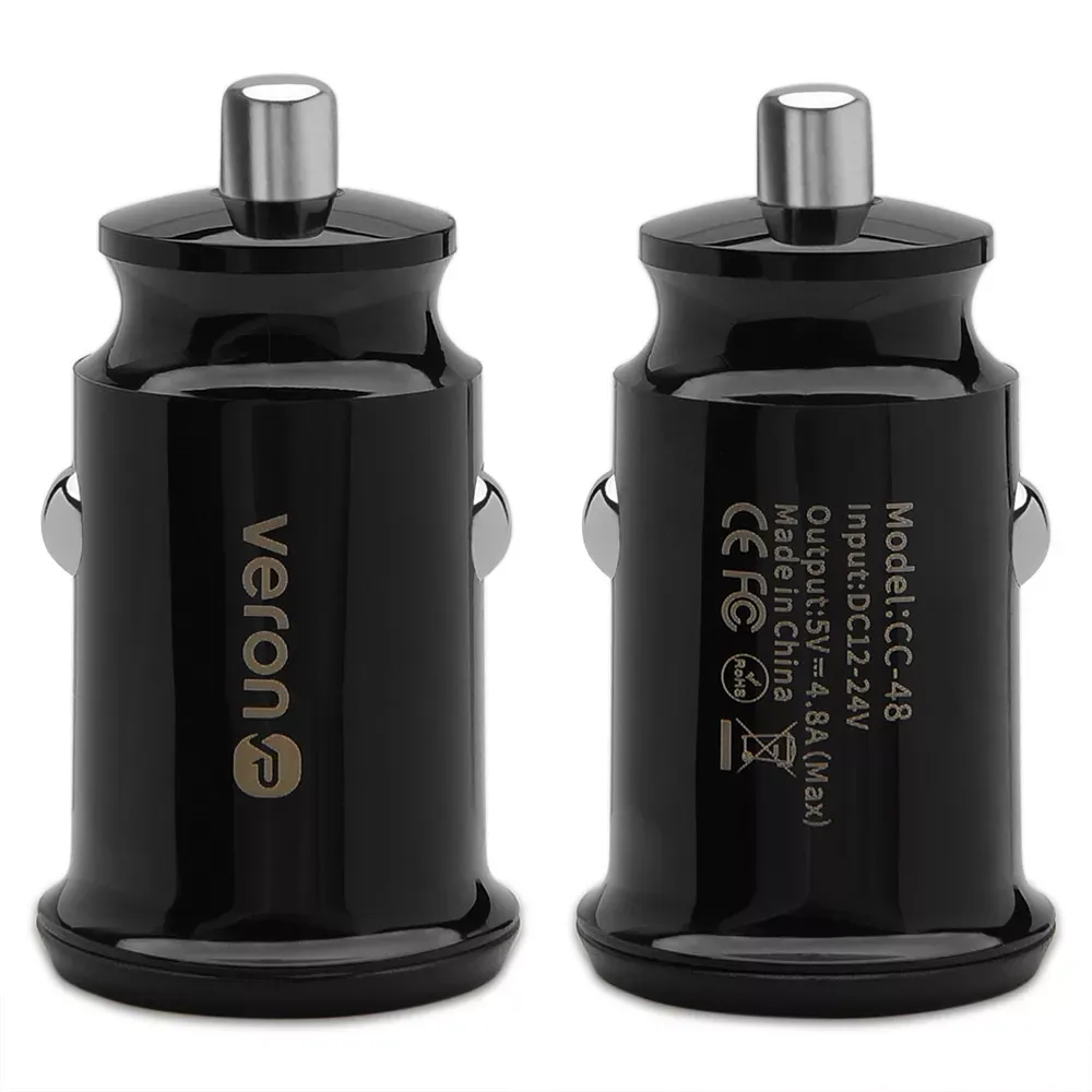 Car Charger 4.8A 2U Veron CC-48 - фото 4