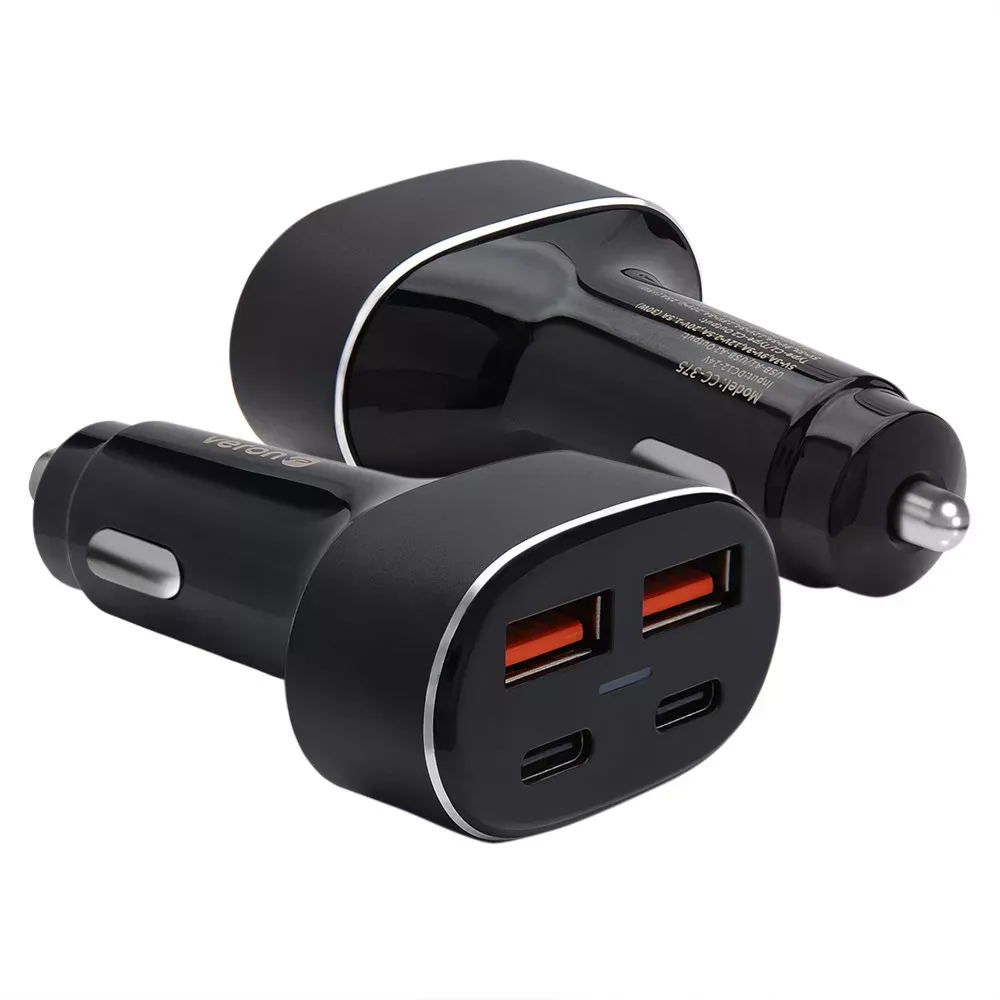 Car Charger 75W 2U 2C Veron CC-375 — VERON