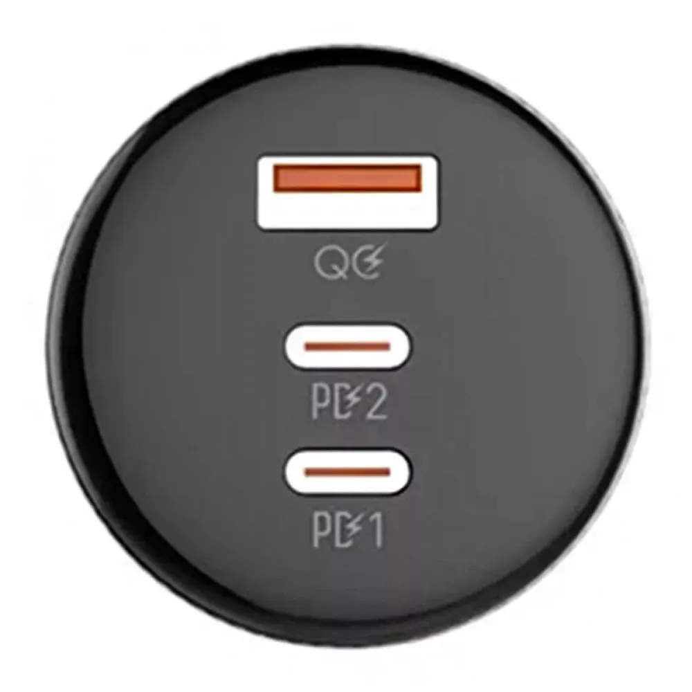 Car Charger 160W 2 PD QC3.0 Ldnio C102 — фото 4