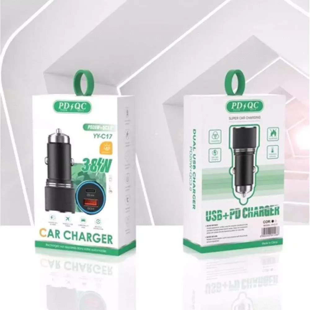 Car Charger 20W PD QC3.0 YY-C17 - фото 4