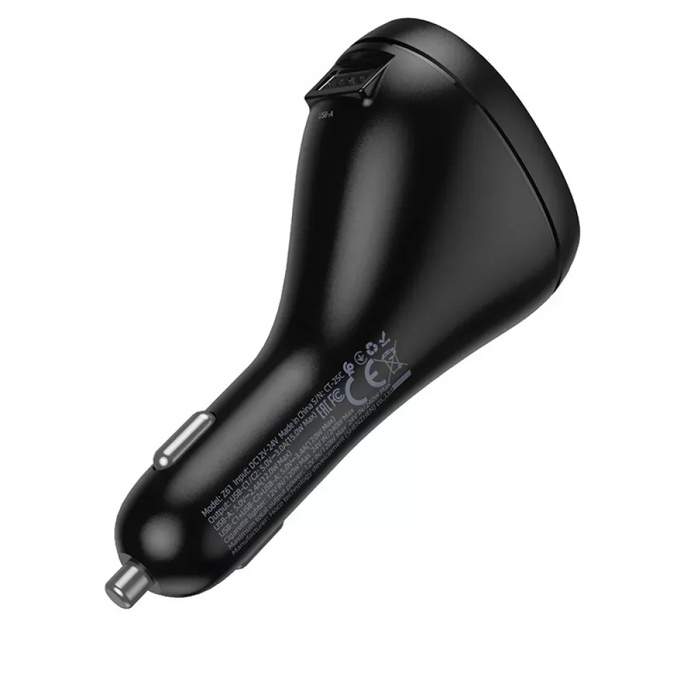 Car Charger 40W 2 PD Hoco Z61 - фото 6