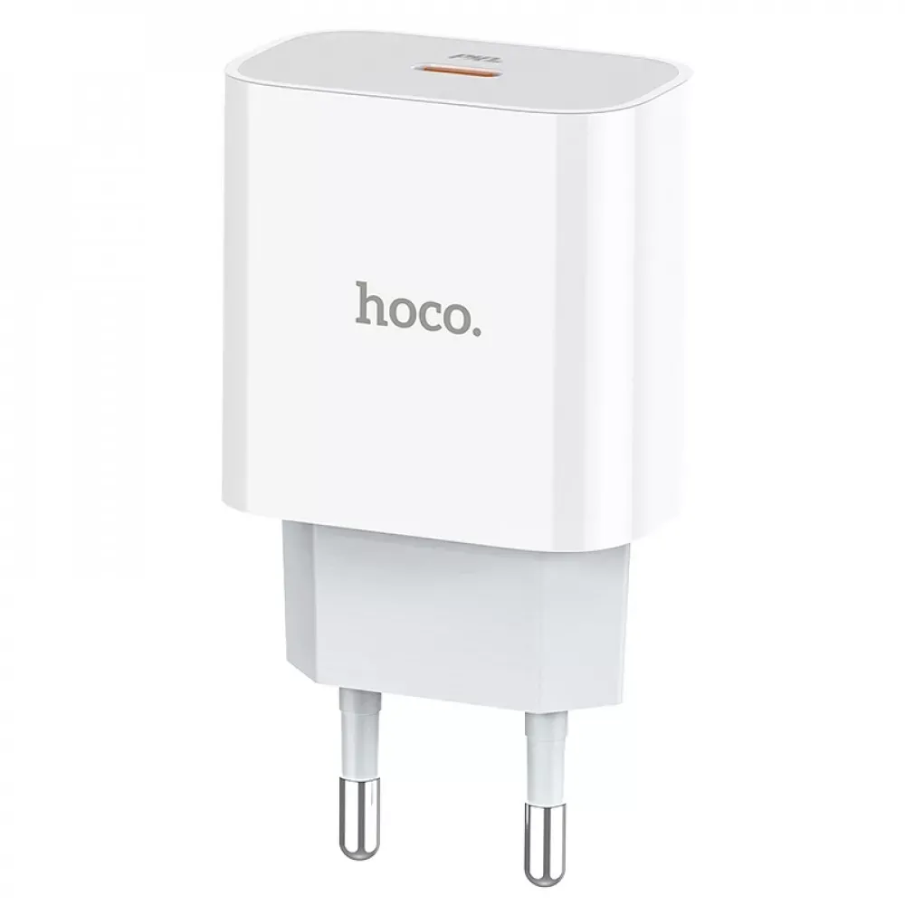 Home Charger 20W PD3.0 Hoco C76A Plus — White - фото 4