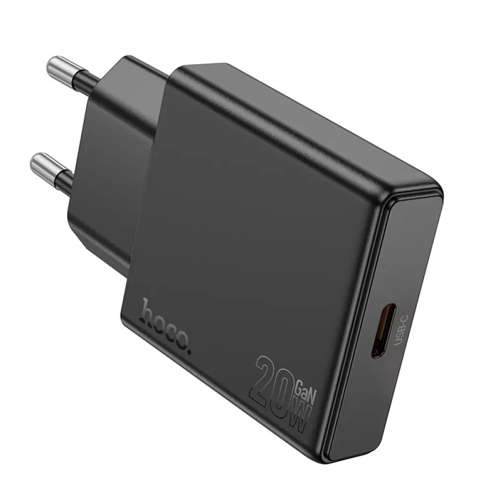 Home Charger 20W PD3.0 Hoco N37 — Black - фото 4