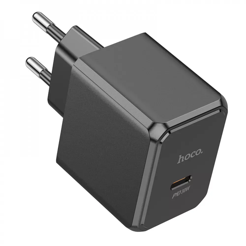 Home Charger 30W PD Hoco CS15A — Black - фото 4