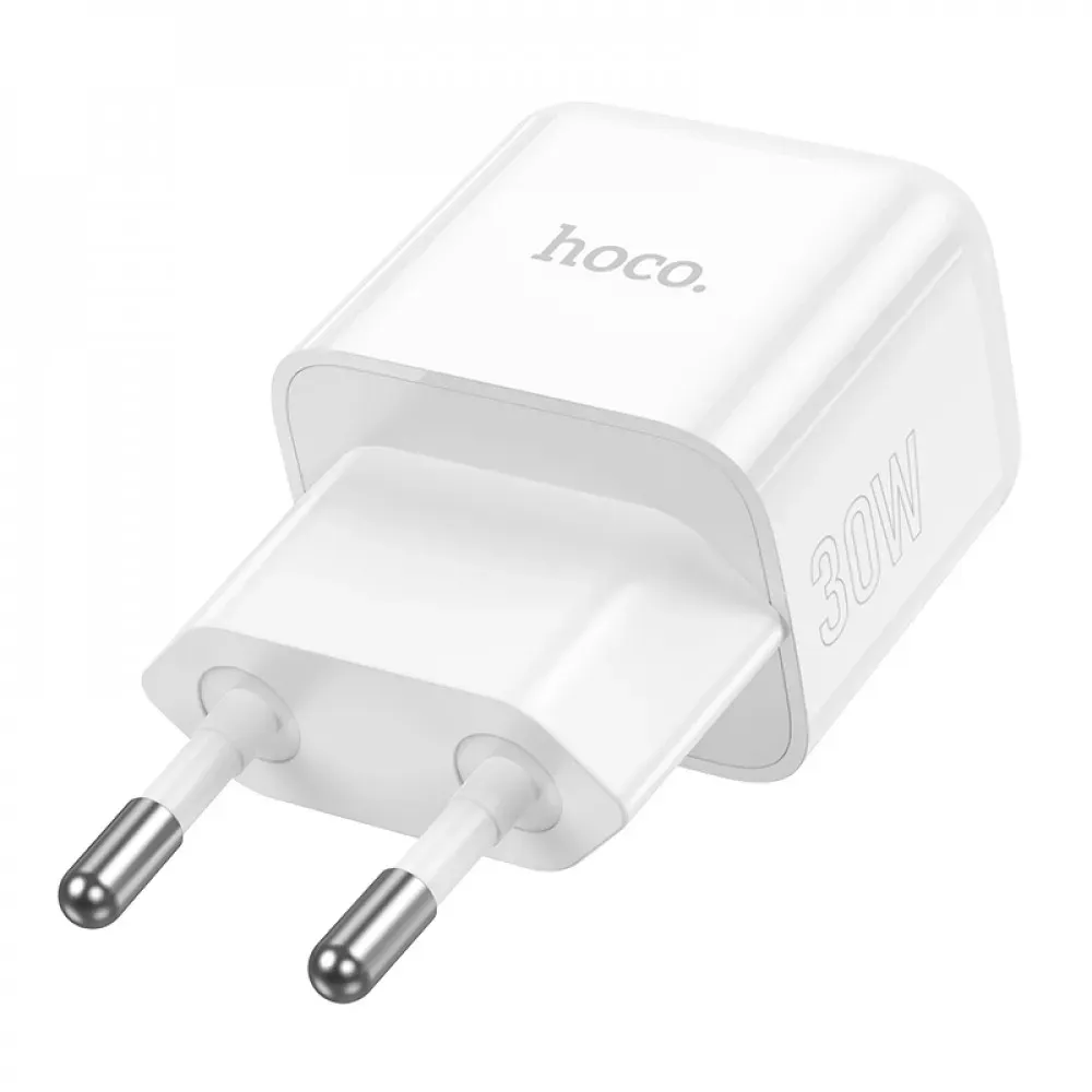 Home Charger 30W PD Hoco N32 Glory — white - фото 8