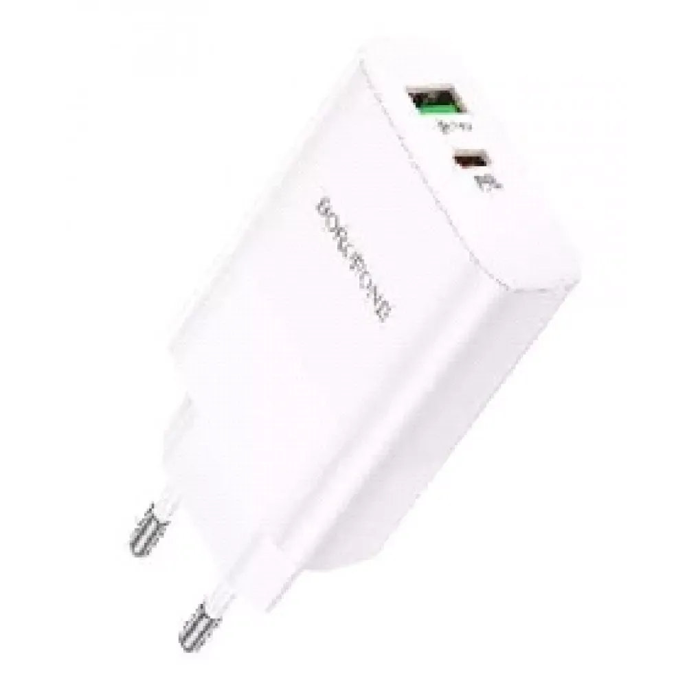 Home Charger 65W PD 1U Borofone BN10 __ — White — фото 4