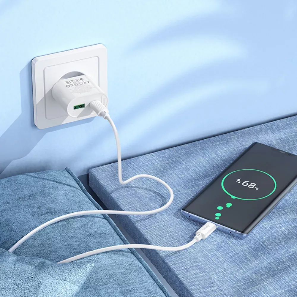 Home Charger | 20W | PD | QC3.0 — Hoco C109A - фото 7