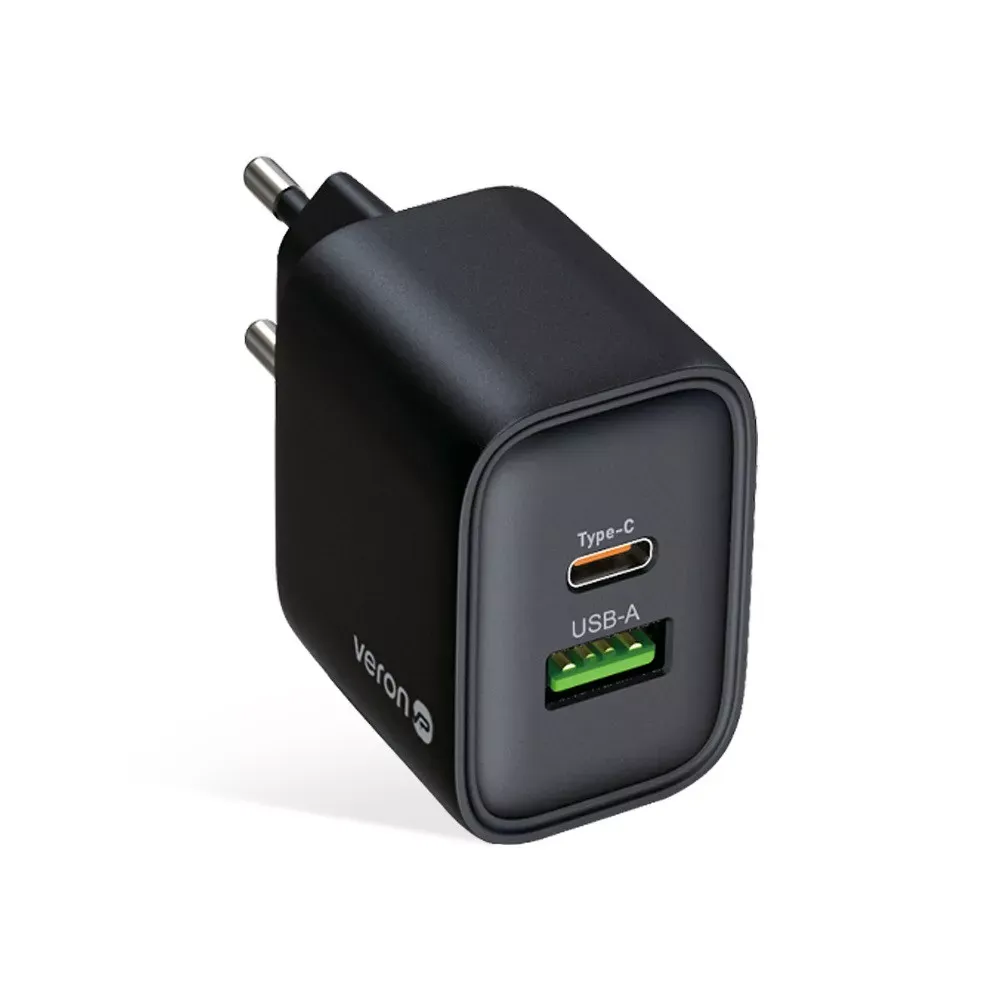 Home Charger | 20W | PD | QC3.0 — Veron TC-U15 — VERON