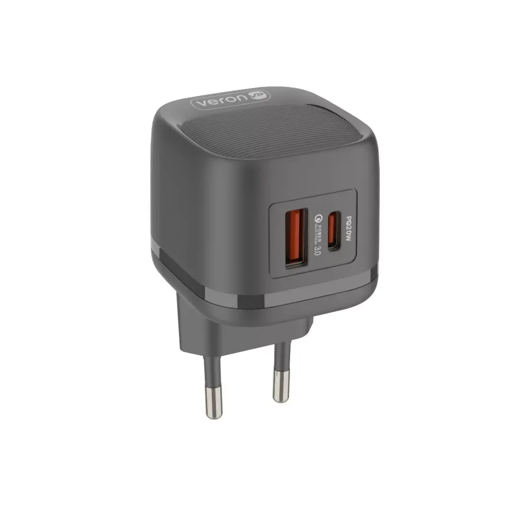 Home Charger | 20W | PD | QC3.0 — Veron TC20 — VERON