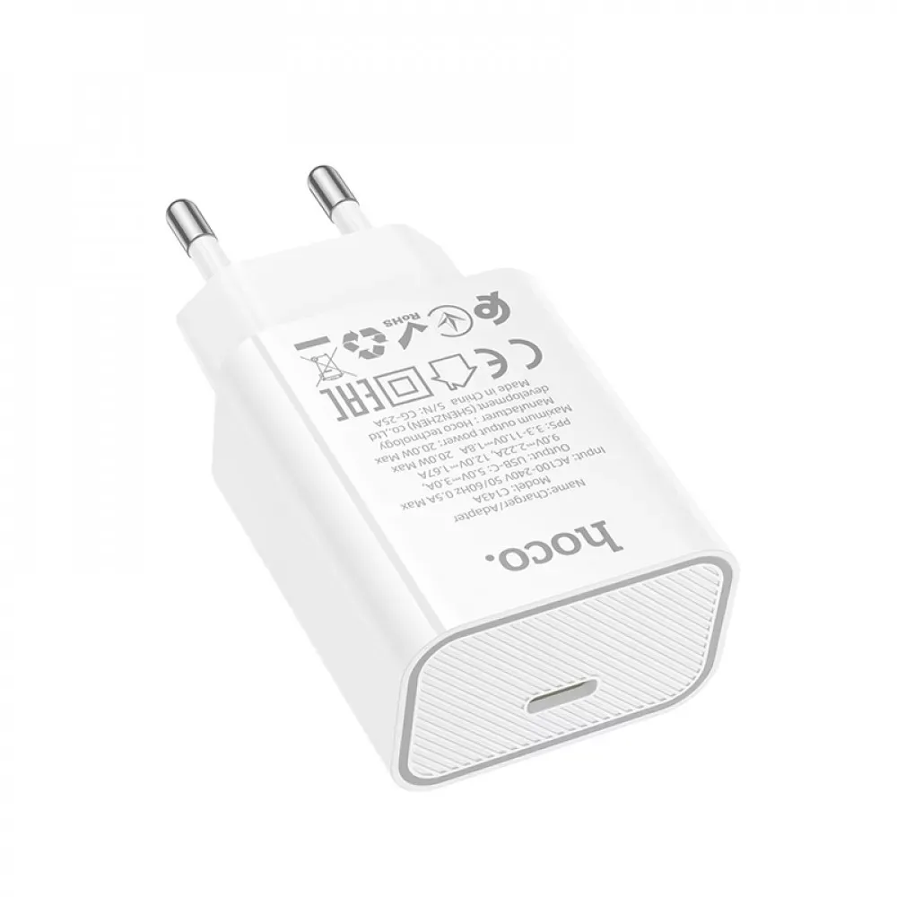 Home Charger | 20W | PD3.0 — Hoco C143A - фото 4
