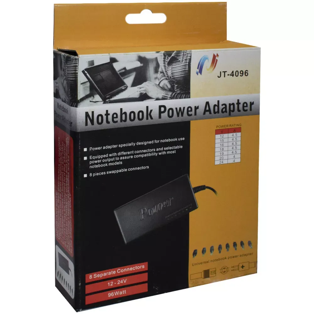 Laptop Charger Universal (96W) - фото 3