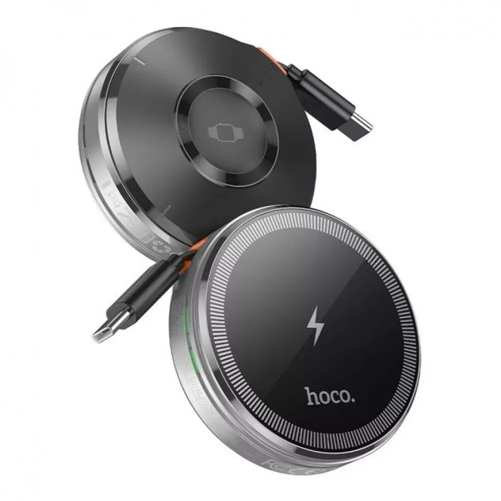 Magnetic Wireless Charger 2 in 1 — Hoco CQ18