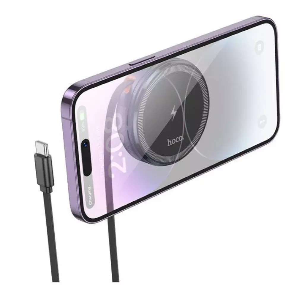 Magnetic Wireless Charger 2 in 1 — Hoco CQ18 - фото 4