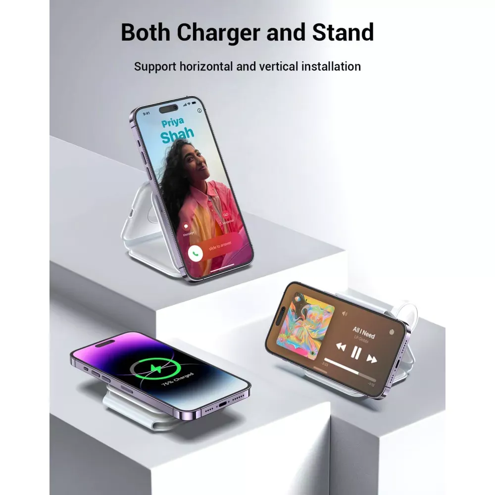 Wireless Charger 3 in 1 MD-WX003 - фото 8