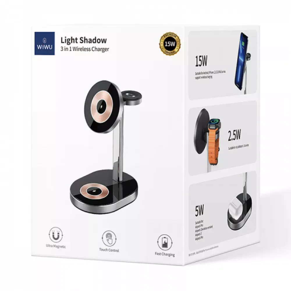 Wireless Charger WiWU Wi-W003 - фото 3