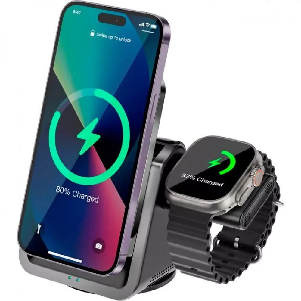 Wireless Charger — WiWU Wi-W018 - фото 5