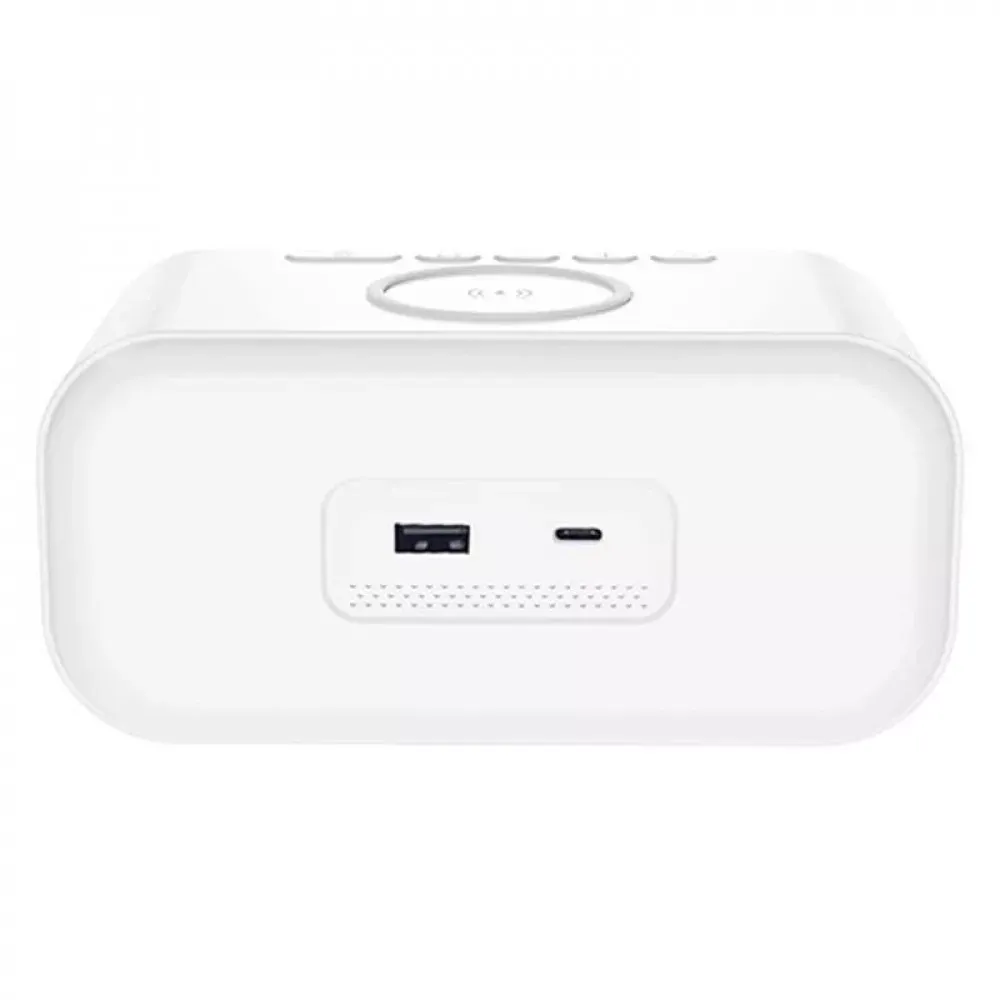 Беспроводное зарядное устройство + будильник — WiWU Wi-W015 - фото 5