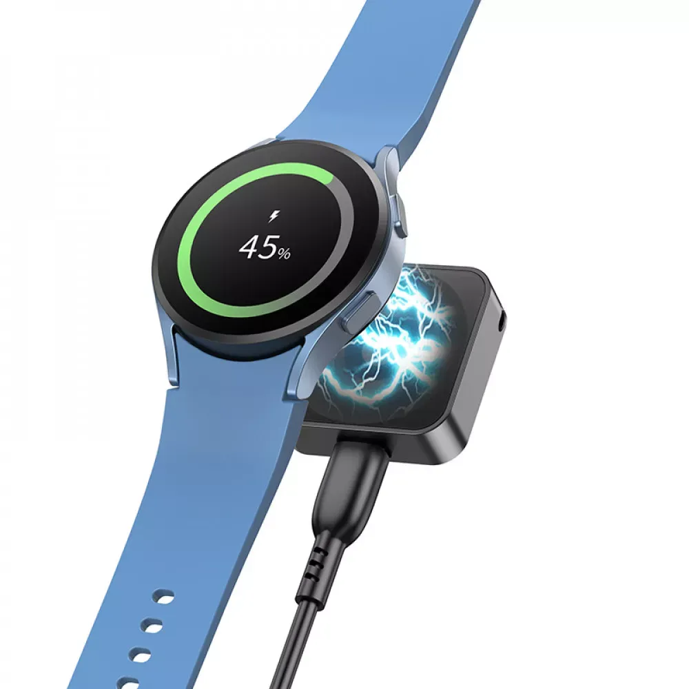 Зарядное устройство — Hoco CW56 Samsung smart watch — Black — фото 5