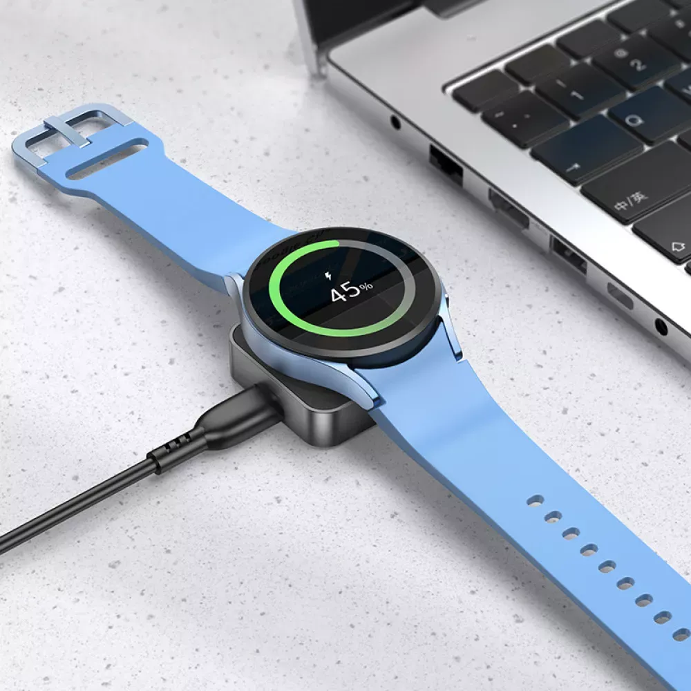 Зарядное устройство — Hoco CW56 Samsung smart watch — Black — фото 5