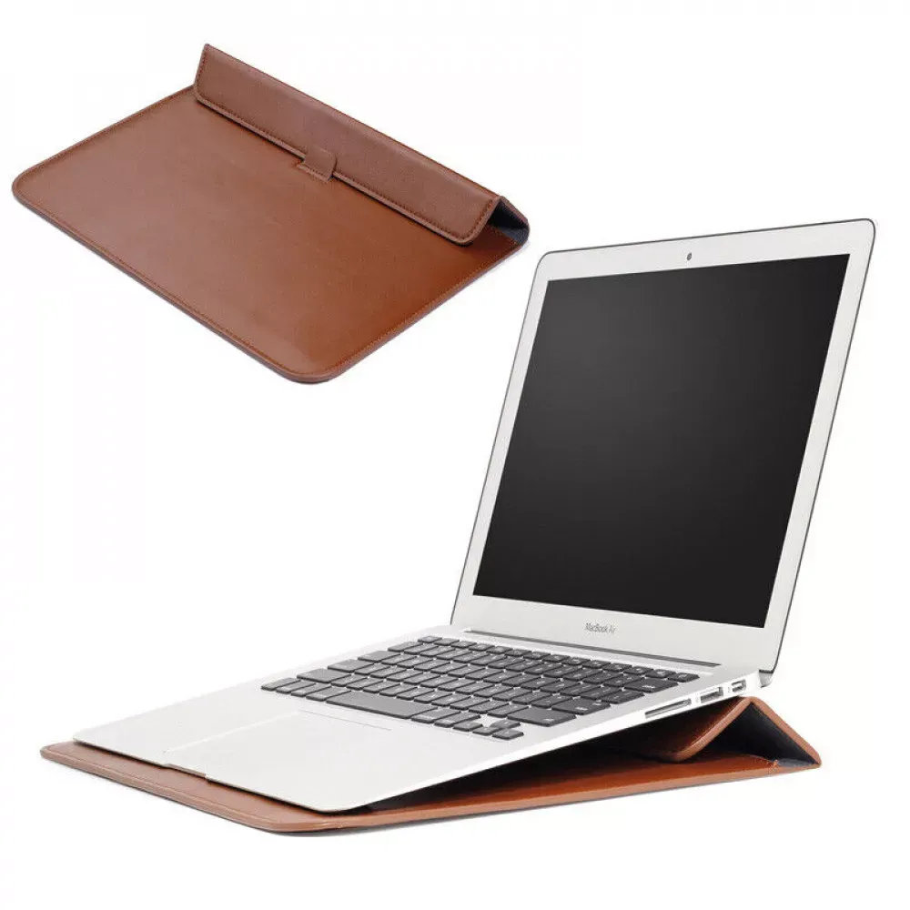 PU Sleeve Case MacBook 13'' — Red - фото 7