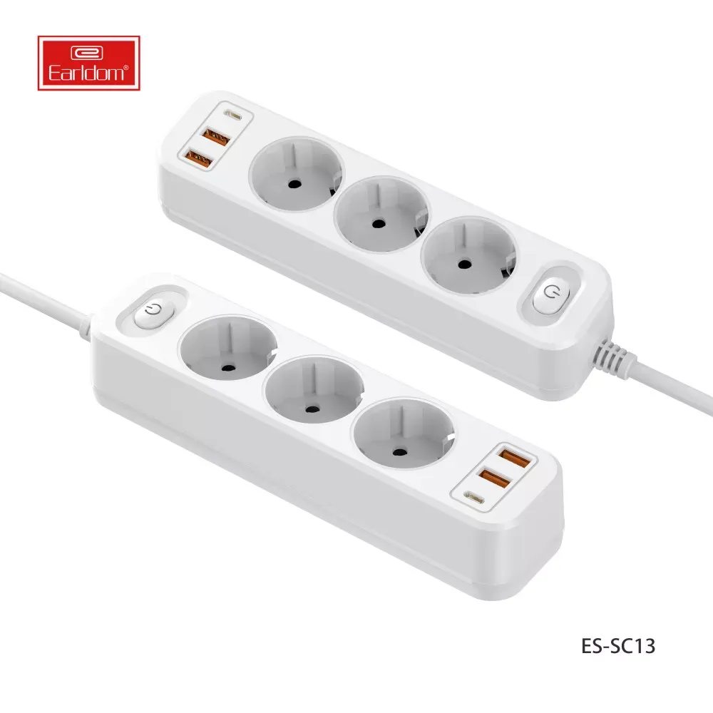 Фільтр живлення 2U | 3P | 1C — Earldom ES-SC13