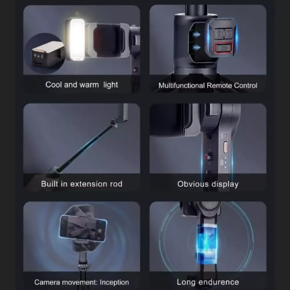 Gimbal Stabilizer For Mobile A10 - фото 5