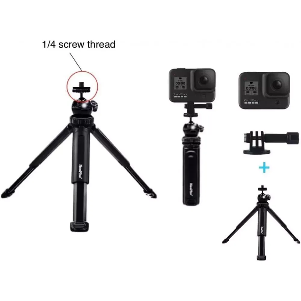 Monopod Tripod (0.38m) — Neepho NP-999 - фото 7