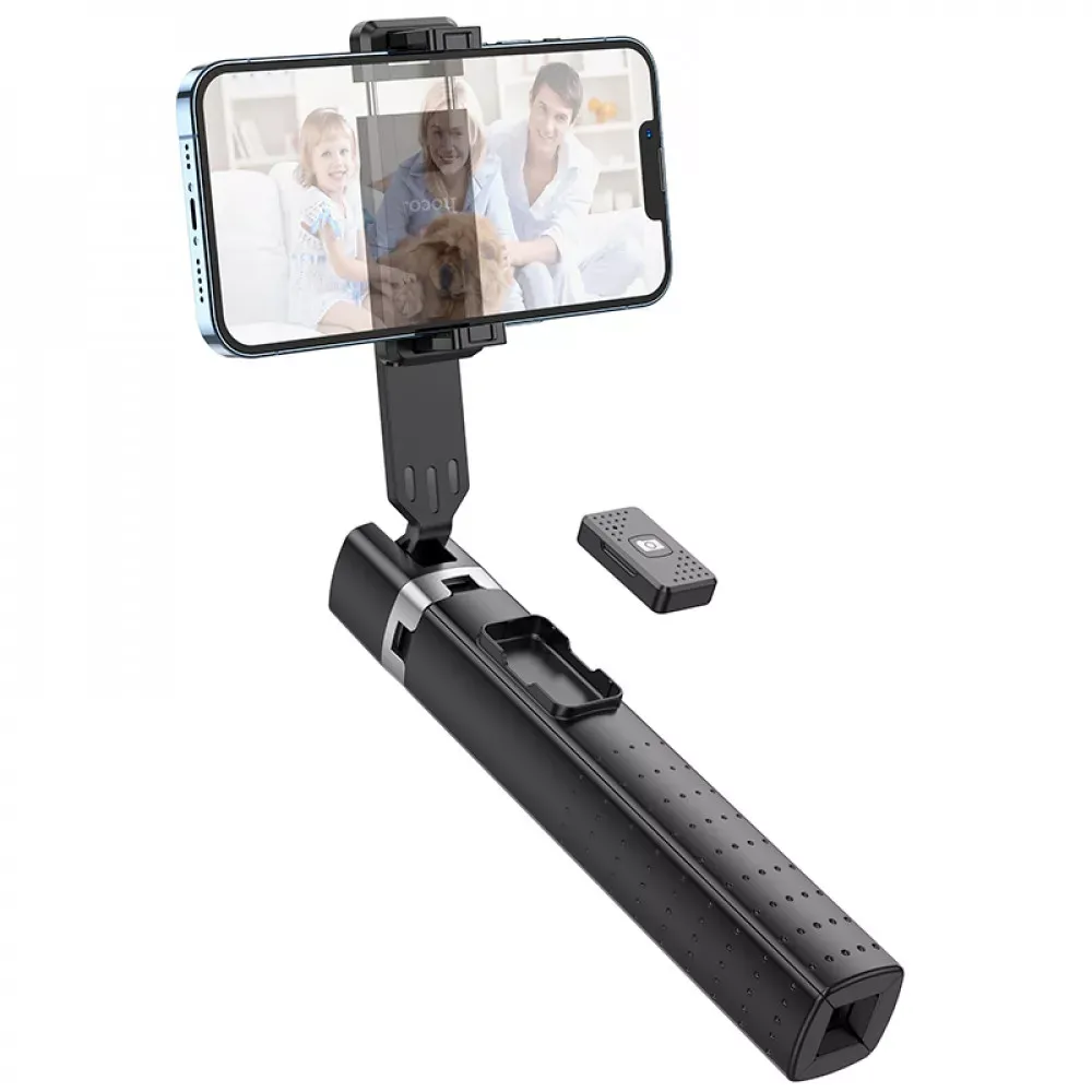 Monopod Tripod (0.97m) — Hoco K18 — black - фото 5