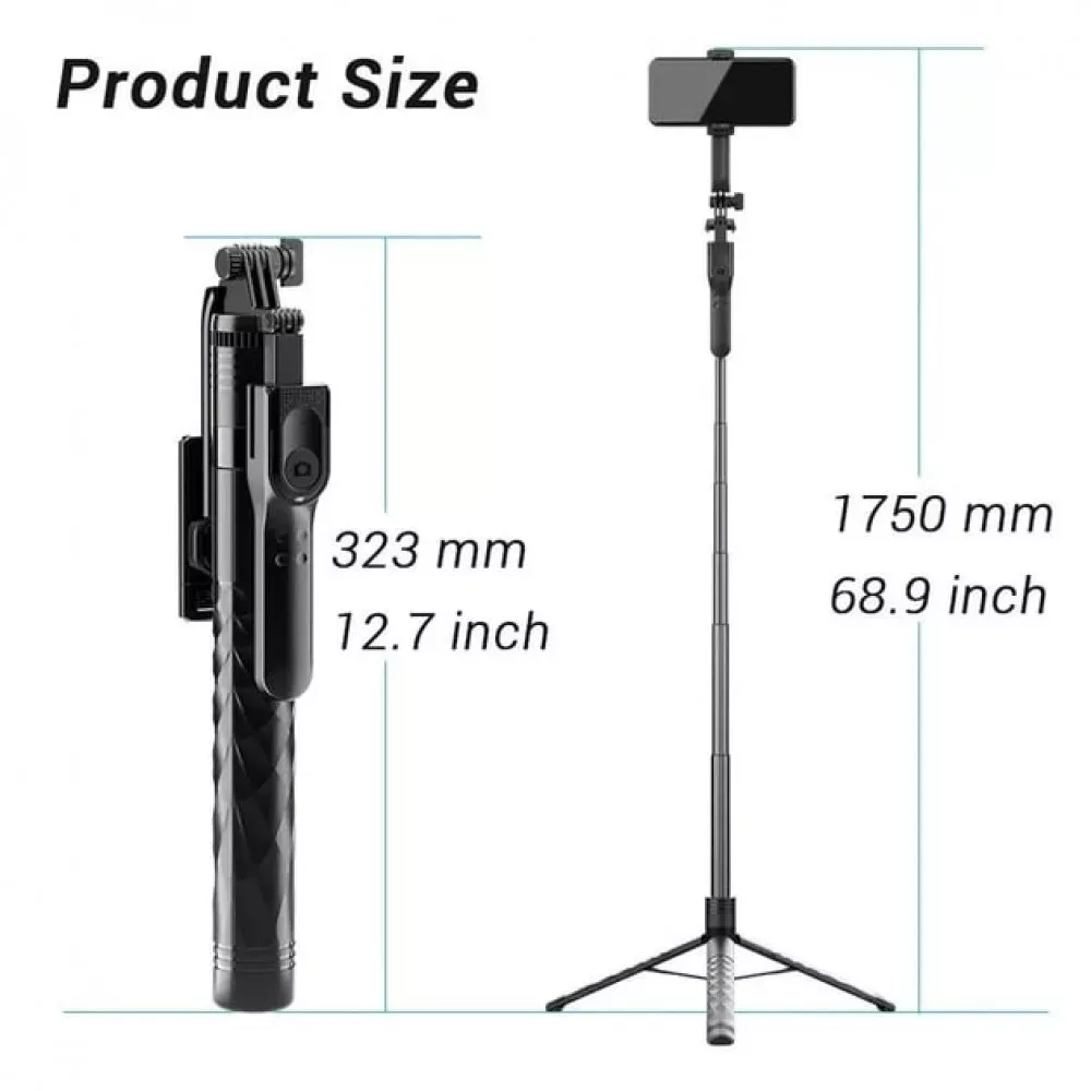 Monopod Tripod (1.75m) — K28-3 - фото 5