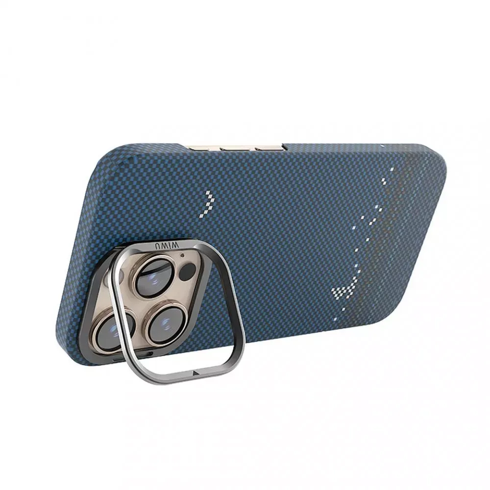 Aramid Armor Sailing Case With MagSafe DCC-209 — iPhone 16 Pro Max — Blue - фото 4