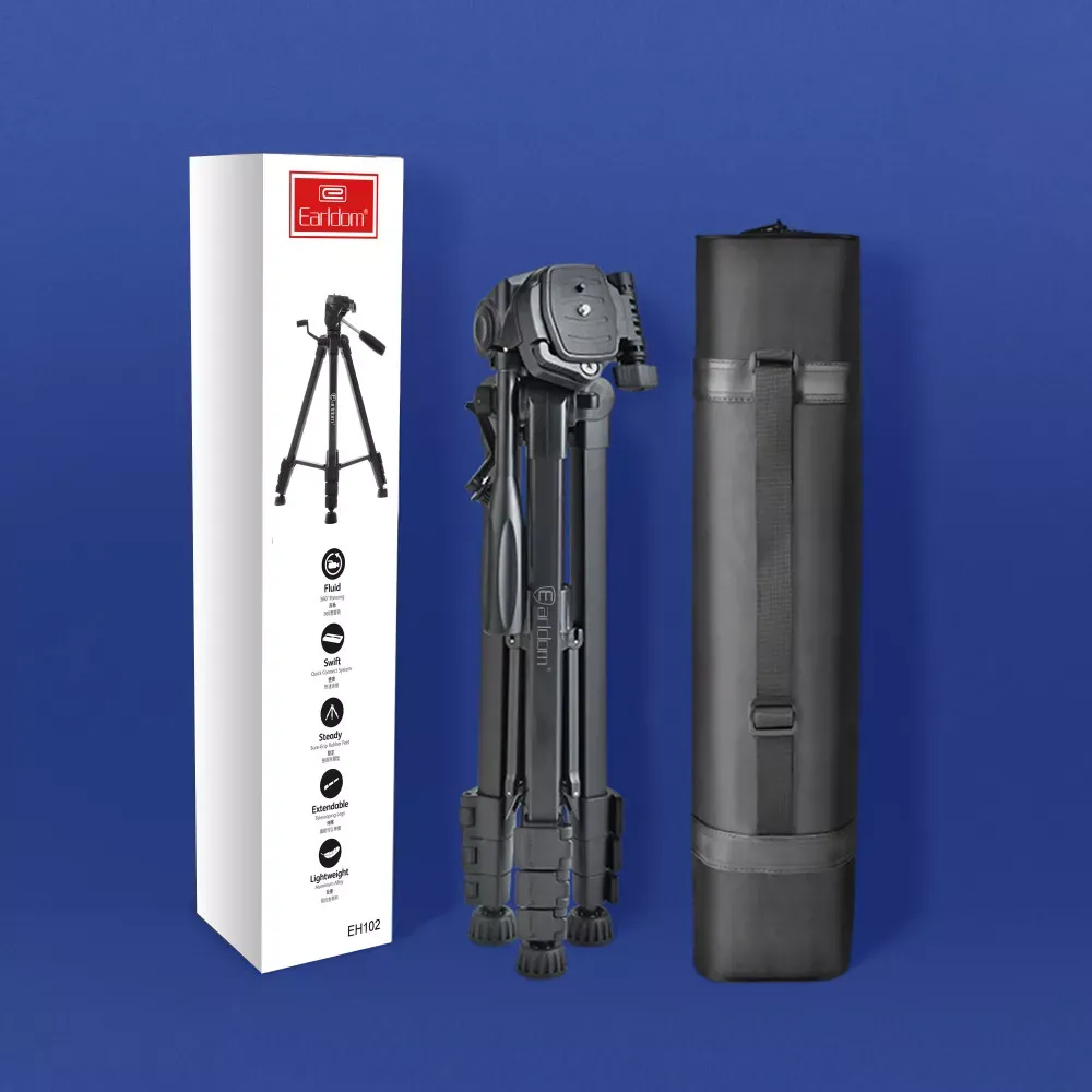 Tripod Multifunctional 1.48m Earldom ET-EH102 with phone holder - фото 3