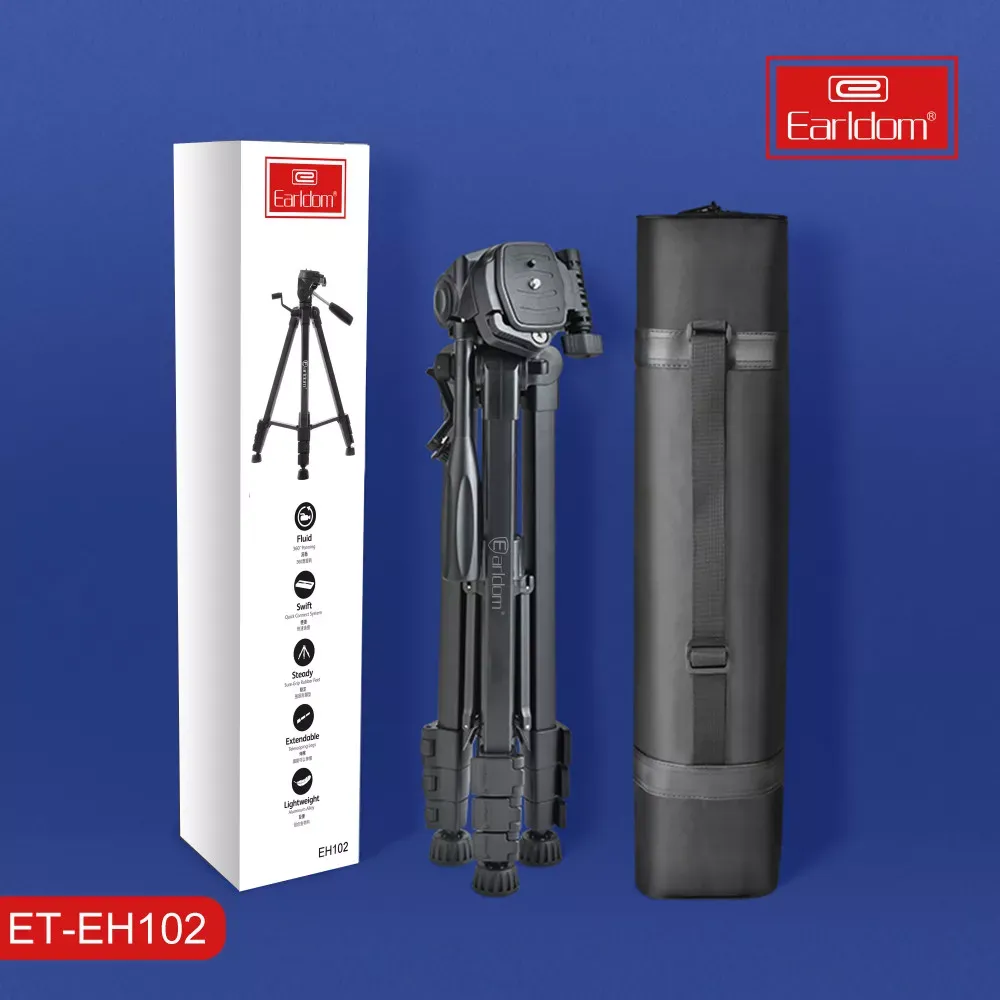Tripod Multifunctional 1.48m Earldom ET-EH102 with phone holder - фото 4