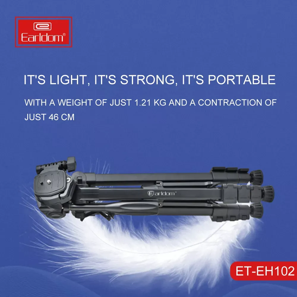 Tripod Multifunctional 1.48m Earldom ET-EH102 with phone holder - фото 7